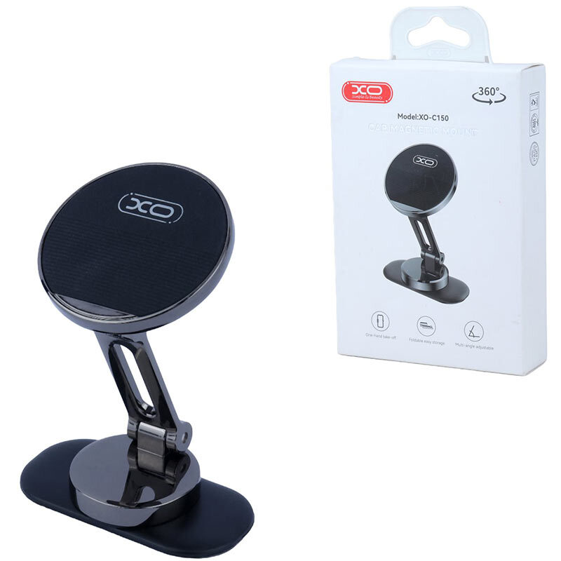 هولدر گوشی موبایل مگنتی پایه دار XO مدل XO-C150 – مشکی