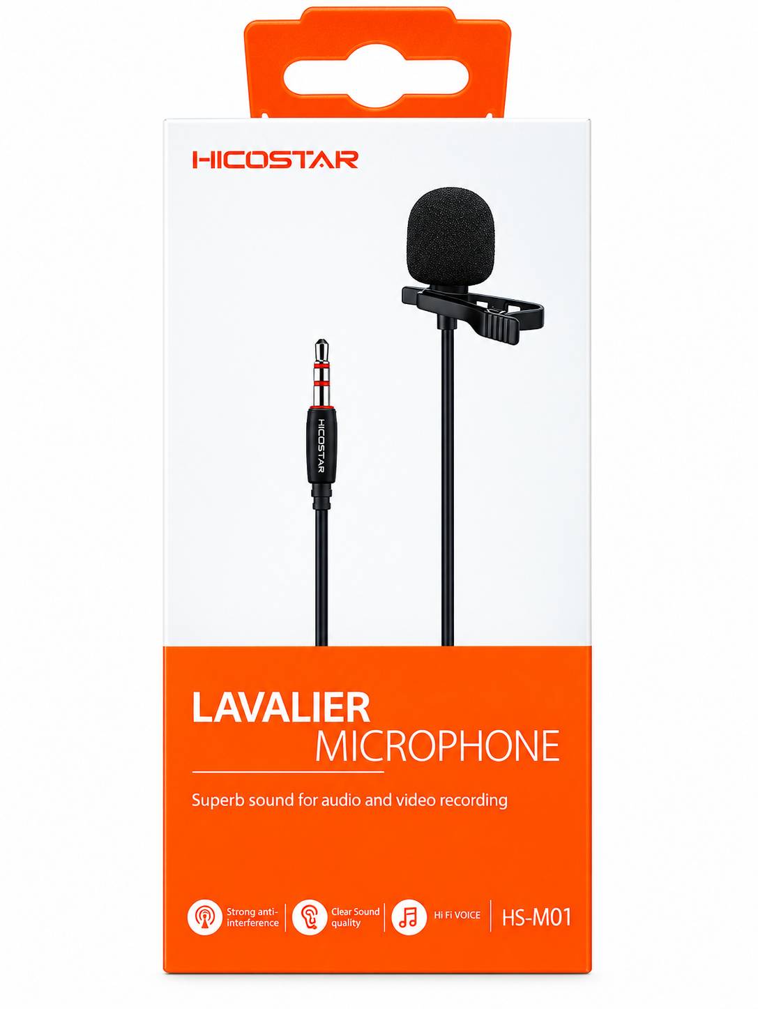 میکروفون یقه ایی سیمی هایکو استار مدل HS-M01